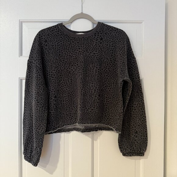 Z Supply Women's Cropped Crewneck Sweatshirt -- Extra Small - Picture 1 of 3